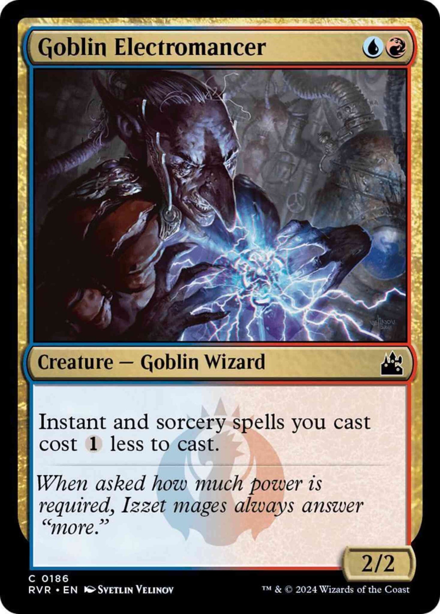 Goblin Electromancer [186] [Ravnica Remastered] [Non-Foil]
