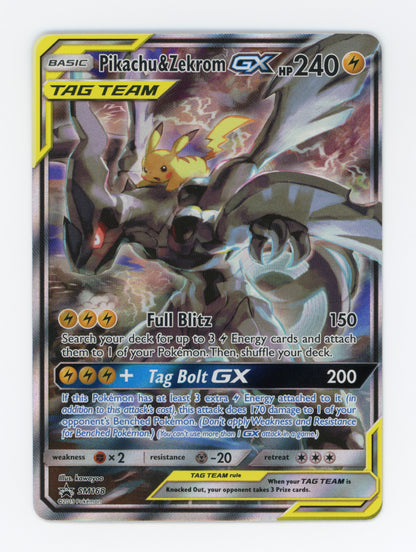 Pikachu & Zekrom-GX — Promo — ID 19739