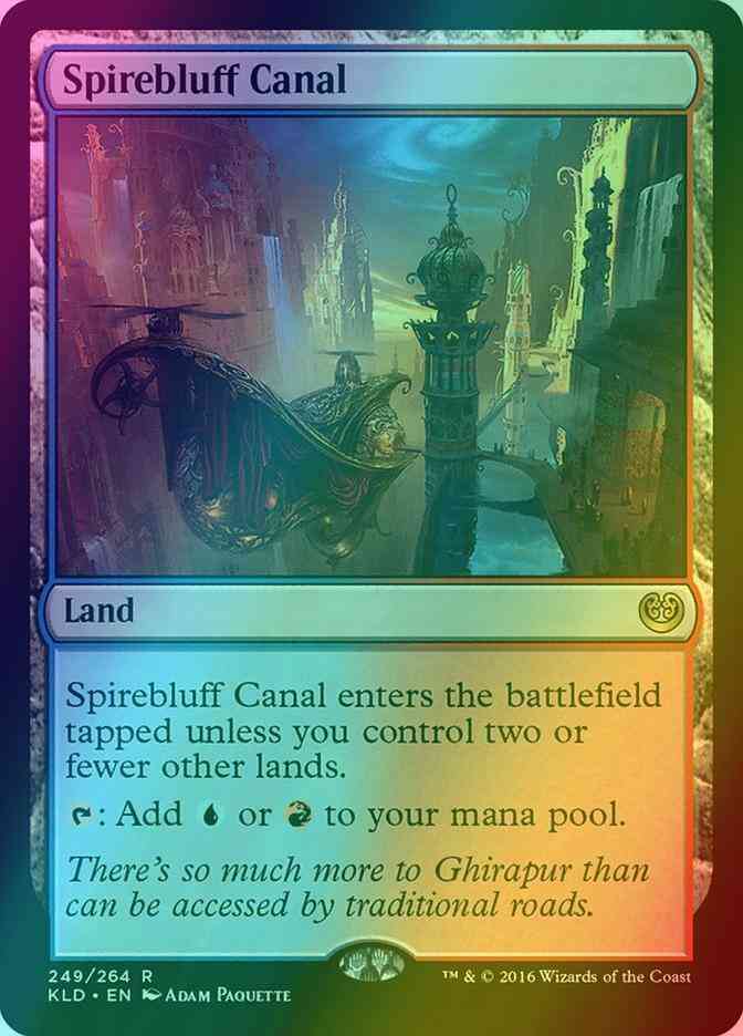Spirebluff Canal [249] [Kaladesh] [Foil]