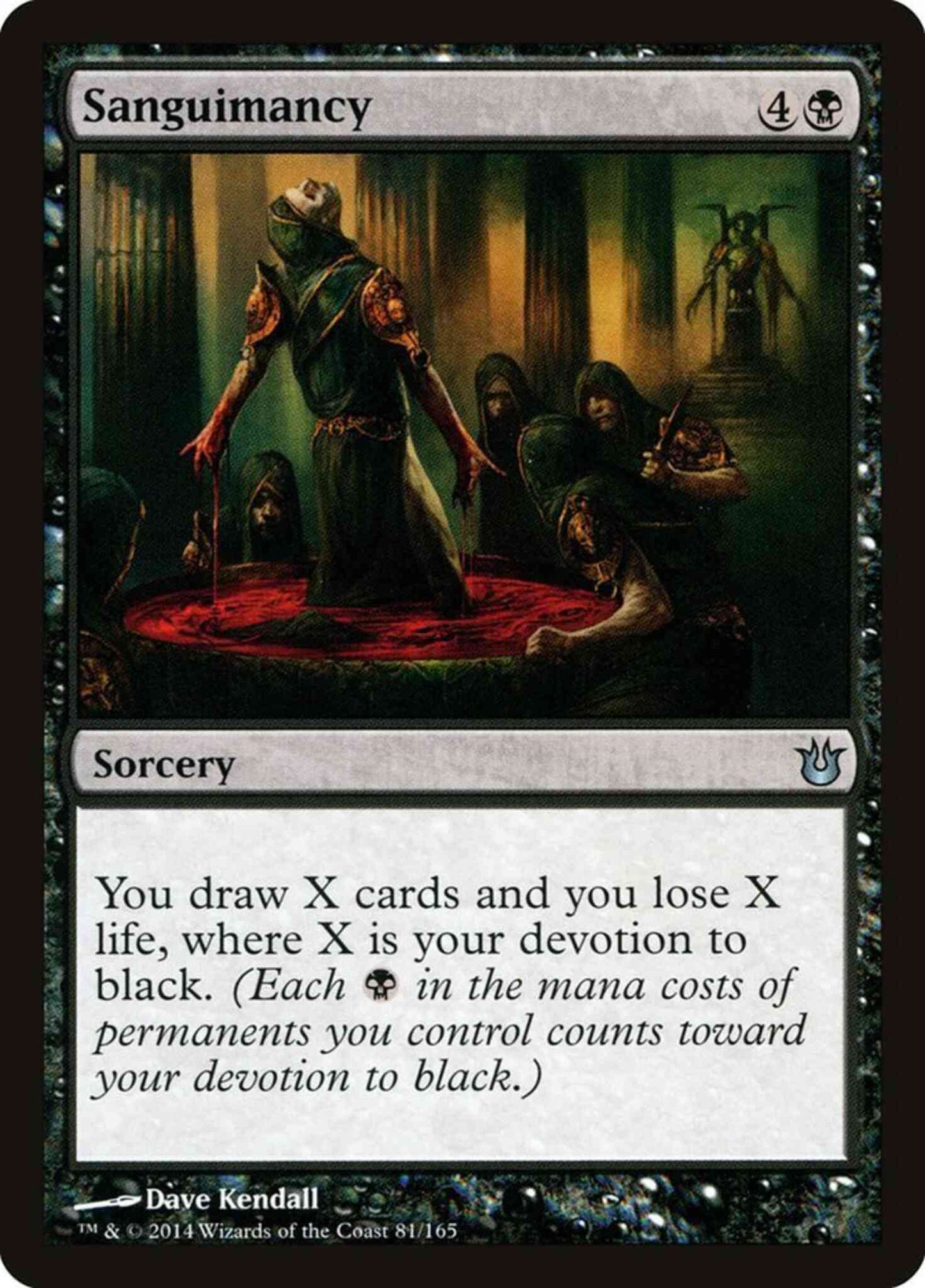 Sanguimancy [81] [Born of the Gods] [Non-Foil]