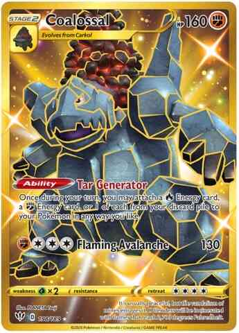 Coalossal - 198/189 - Rare Secret [swsh3-198] [Secret]
