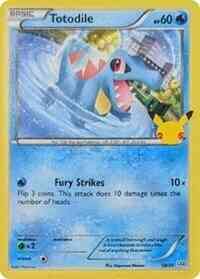 Totodile - McDonald's 25th Anniversary - 18/25 - Promo [mcd21-18] [Holo]