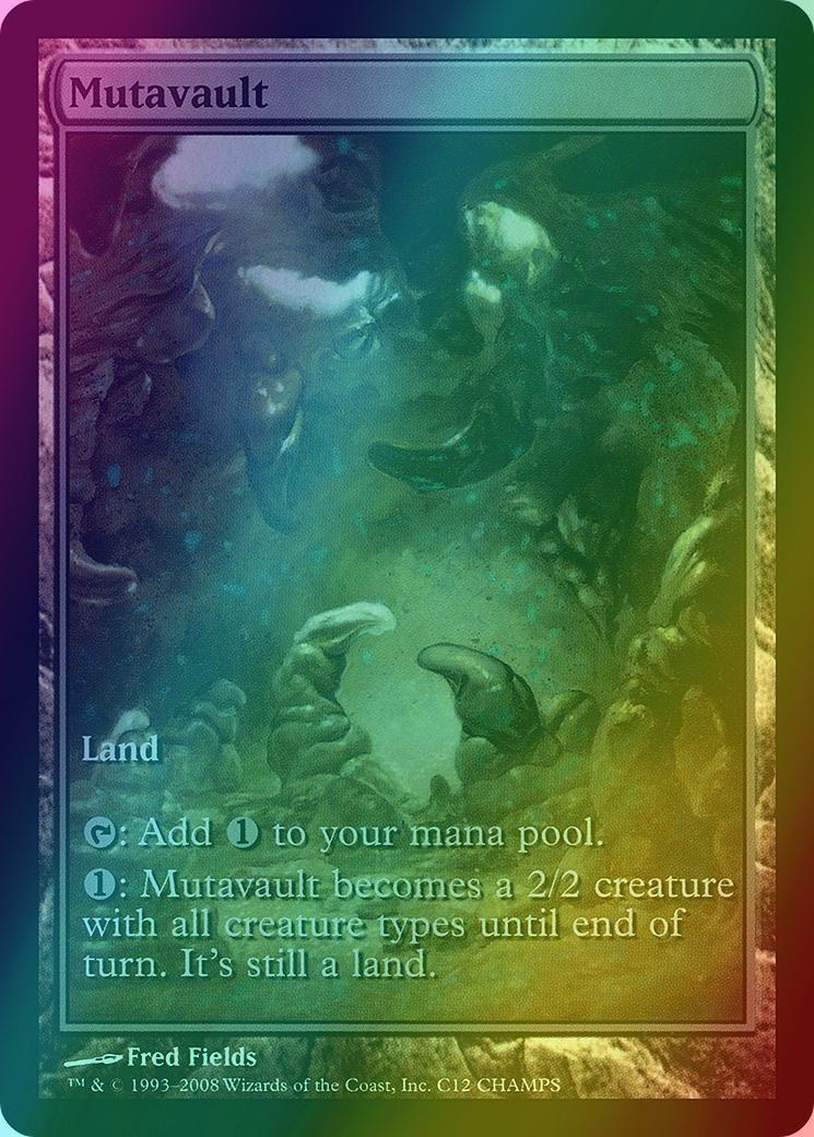 Mutavault [12] [Champs and States] [Foil]