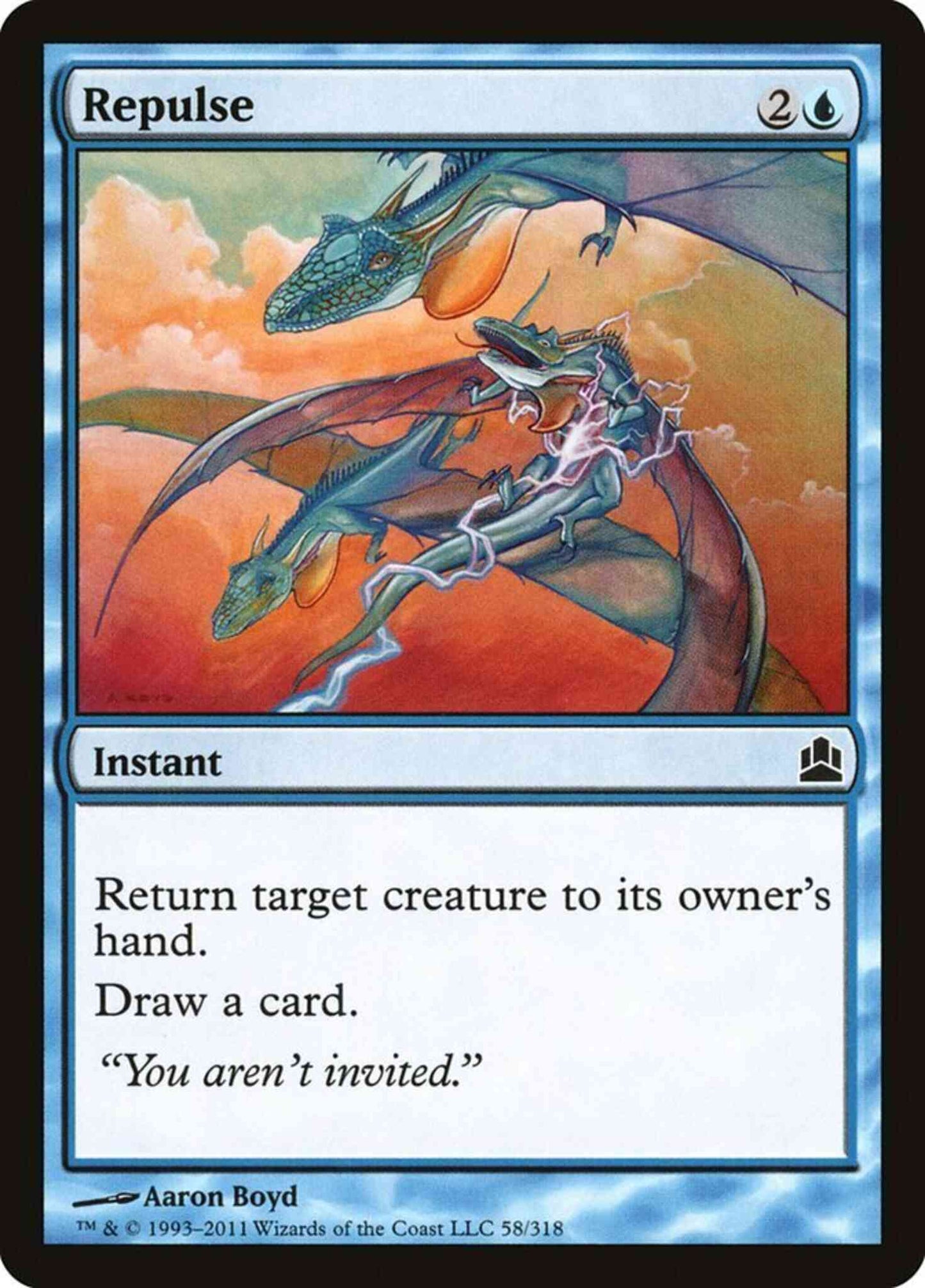 Repulse [58] [Commander 2011] [Non-Foil]