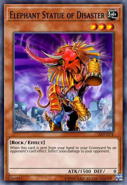 Elephant Statue of Disaster - DR2-EN187 - Common - Unlimited