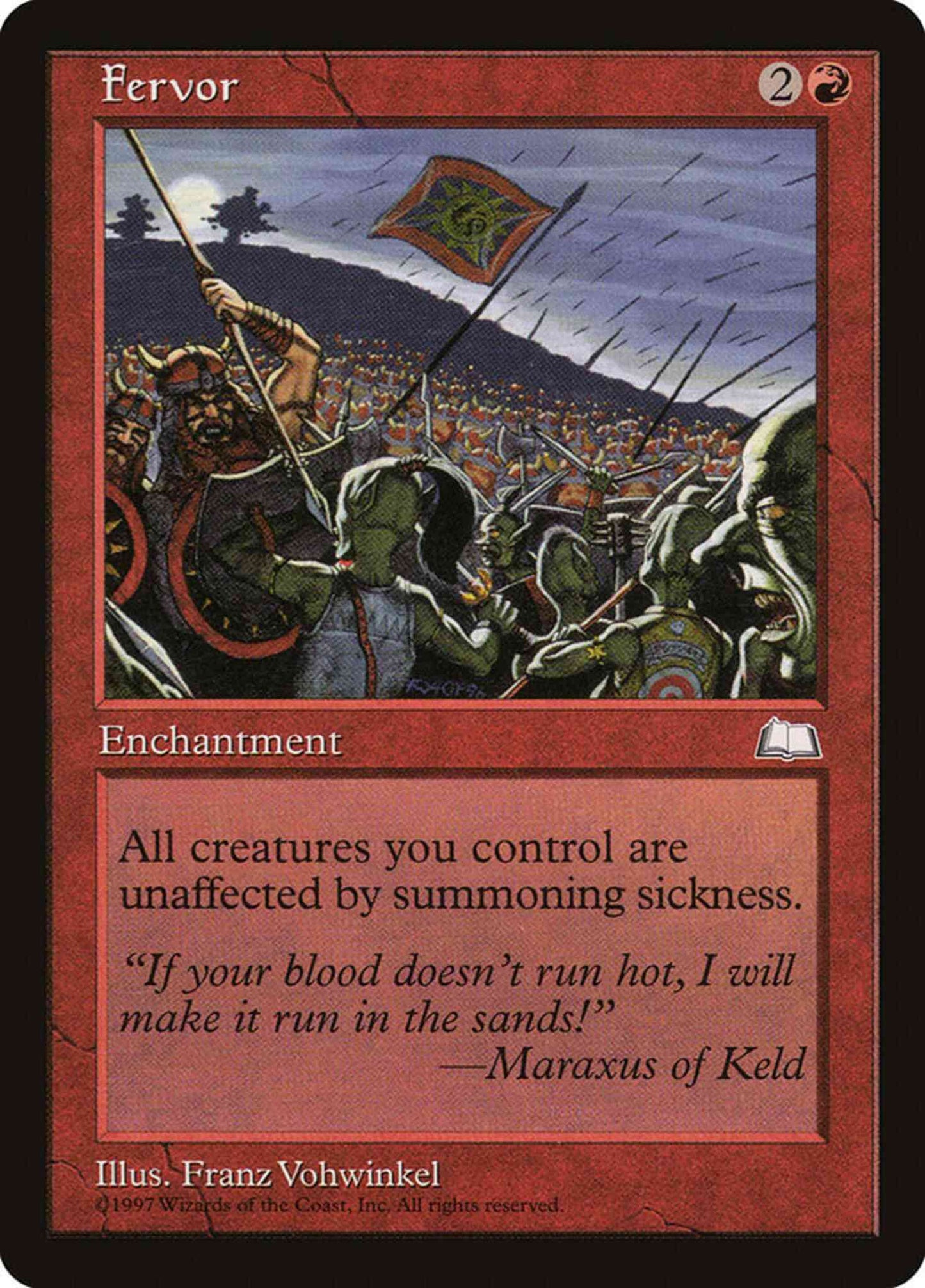 Fervor [99] [Weatherlight] [Non-Foil]