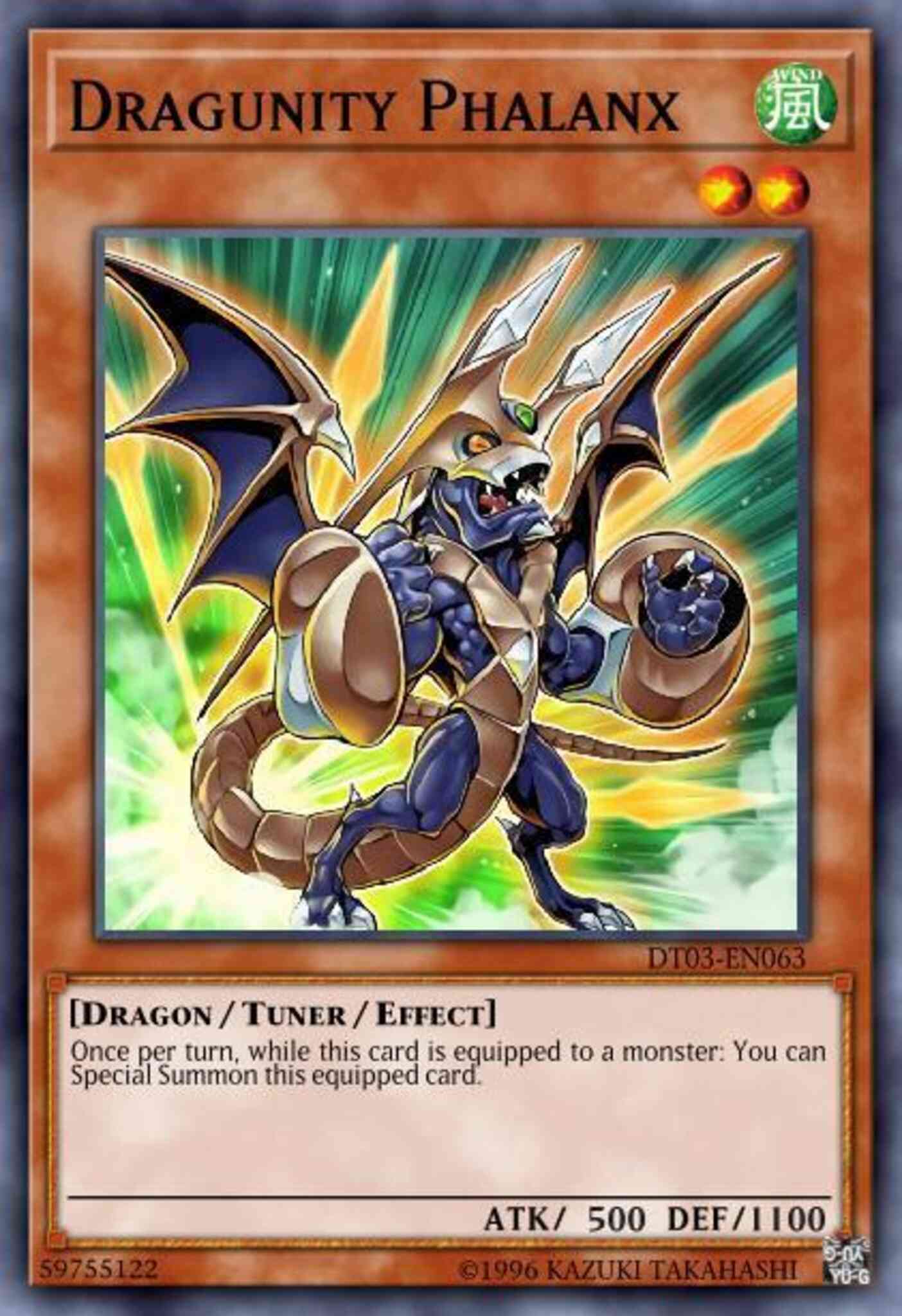 Dragunity Phalanx - LCKC-EN086 - Ultra Rare - Unlimited