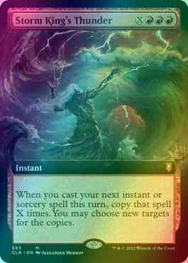 Storm King's Thunder [583] [Extended Art] [Commander Legends: Battle for Baldur's Gate] [Foil]
