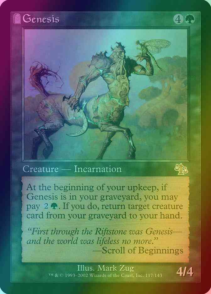 Genesis [117] [Judgment] [Foil]