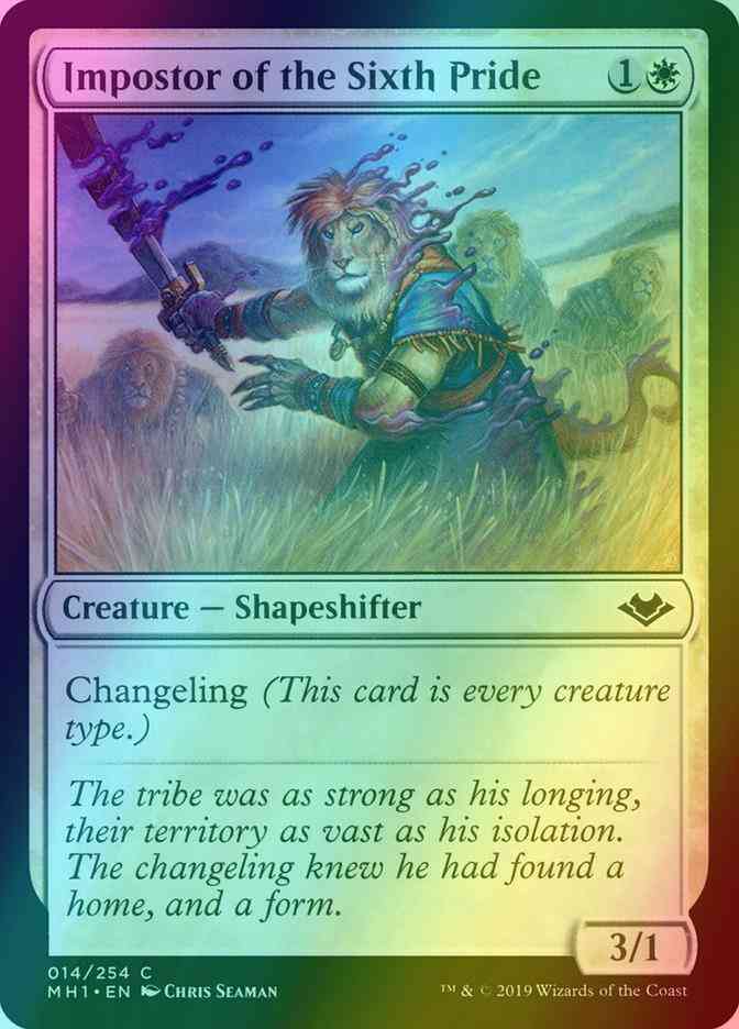 Impostor of the Sixth Pride [14] [Modern Horizons] [Foil]