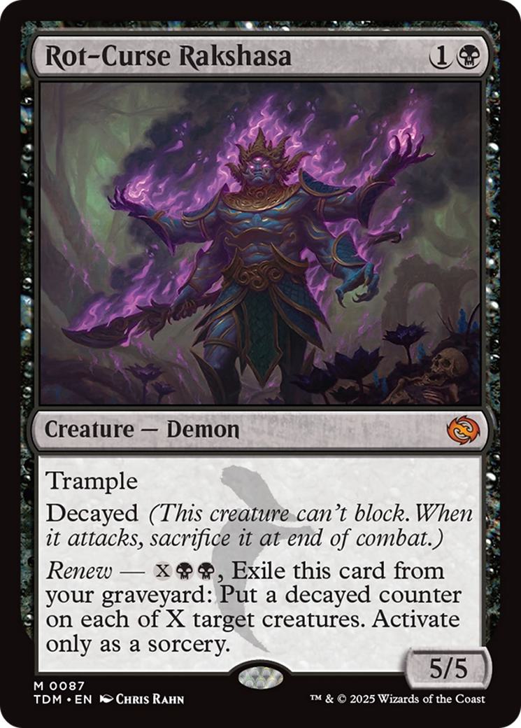 Rot-Curse Rakshasa [87] [Tarkir: Dragonstorm] [Non-Foil]
