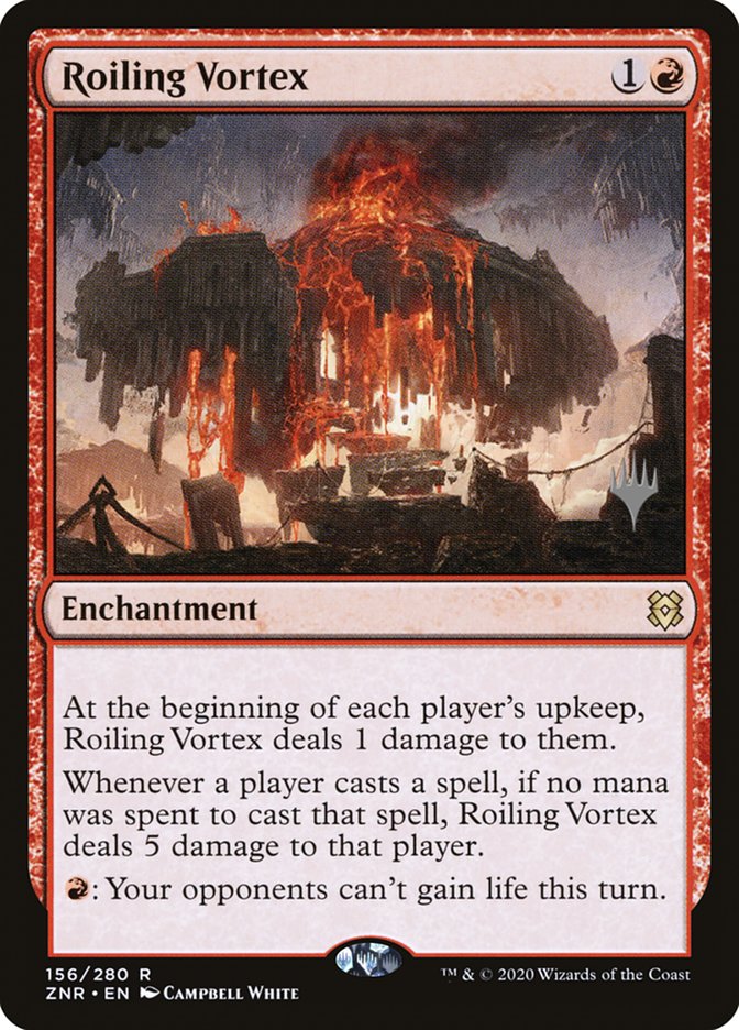Roiling Vortex [Promo Pack] [156p] [Zendikar Rising Promos] [Foil]