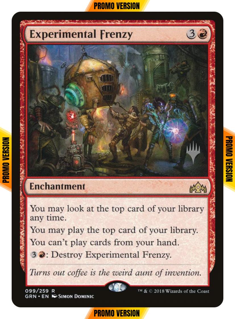 Experimental Frenzy [99p] [Promo Pack] [Guilds of Ravnica Promos] [Non-Foil]