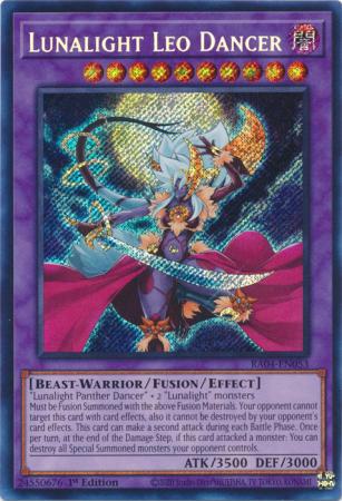 Lunalight Leo Dancer - RA04-EN053 - Secret Rare - 1st Edition
