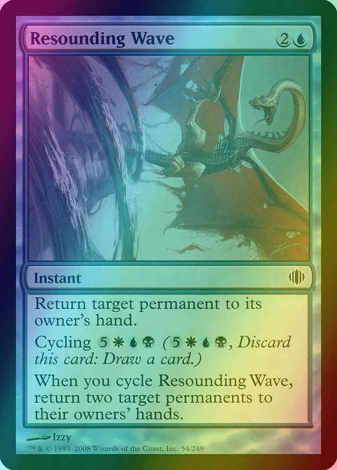 Resounding Wave [54] [Shards Of Alara] [Foil]