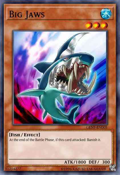 Big Jaws - BP01-EN165 - Starfoil Rare - 1st Edition