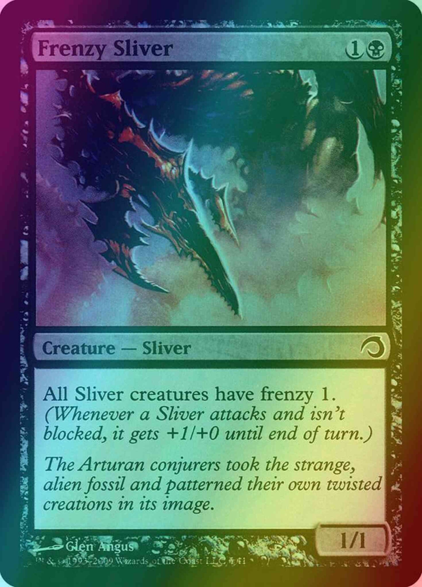Frenzy Sliver [6] [Premium Deck Series: Slivers] [Foil]