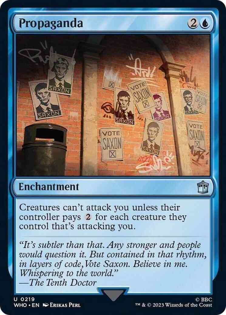Propaganda [219] [Universes Beyond: Doctor Who] [Non-Foil]