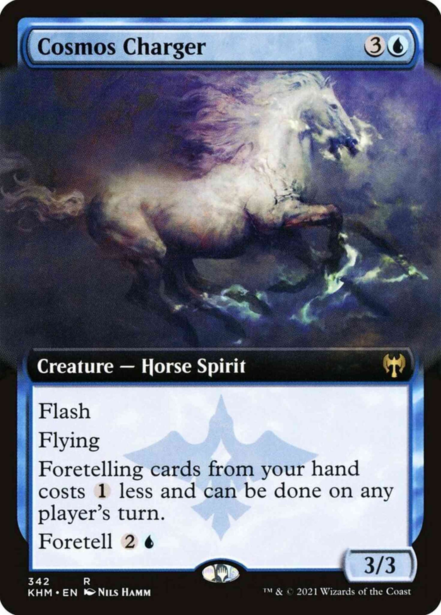 Cosmos Charger [342] [Extended Art] [Kaldheim] [Non-Foil]