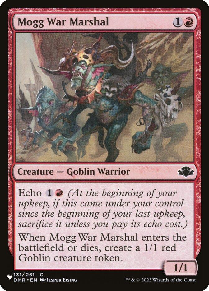 Mogg War Marshal [DMR-131] [The List] [Non-Foil]