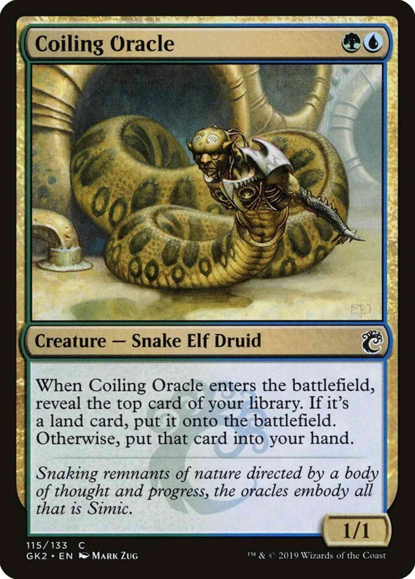 Coiling Oracle [115] [RNA Guild Kit] [Non-Foil]