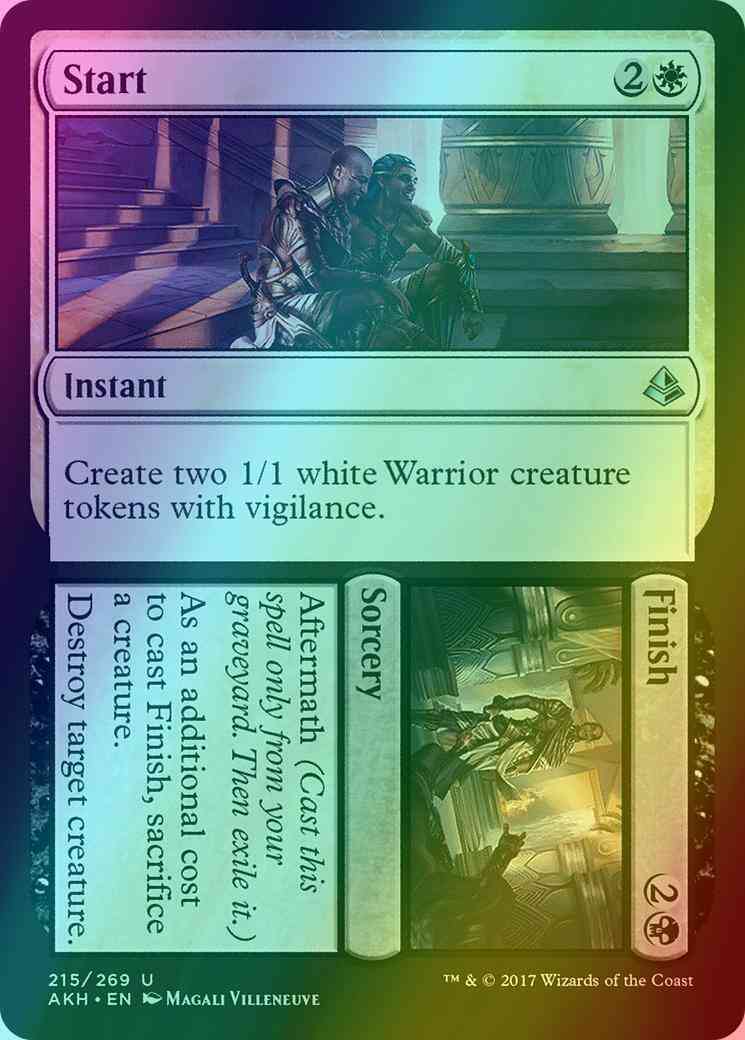 Start // Finish [215] [Amonkhet] [Foil]