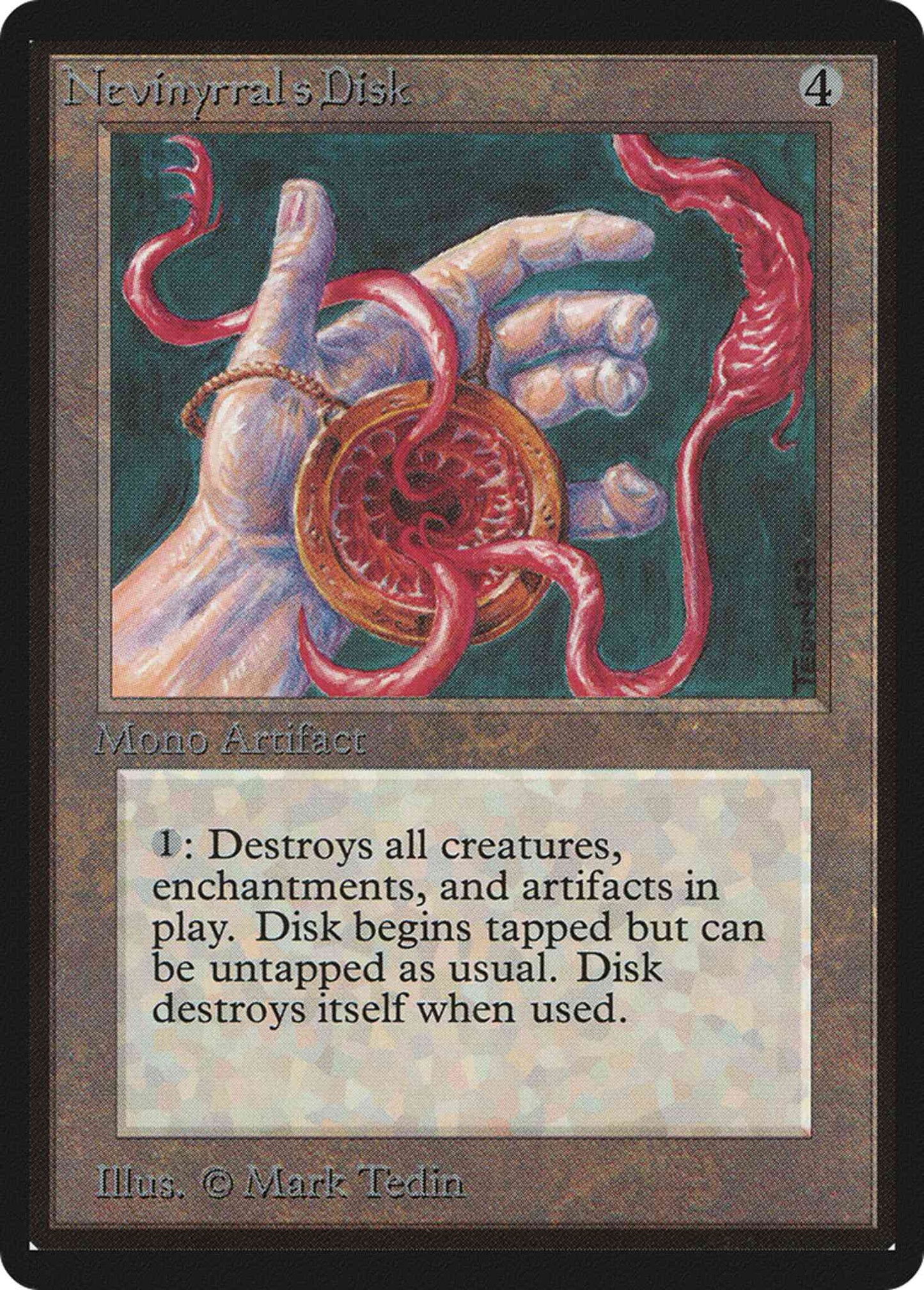 Nevinyrral's Disk [267] [Limited Edition Beta] [Non-Foil]