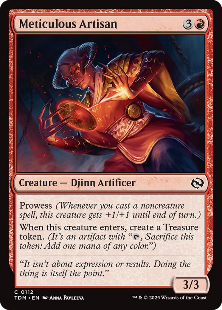 Meticulous Artisan [112] [Tarkir: Dragonstorm] [Non-Foil]