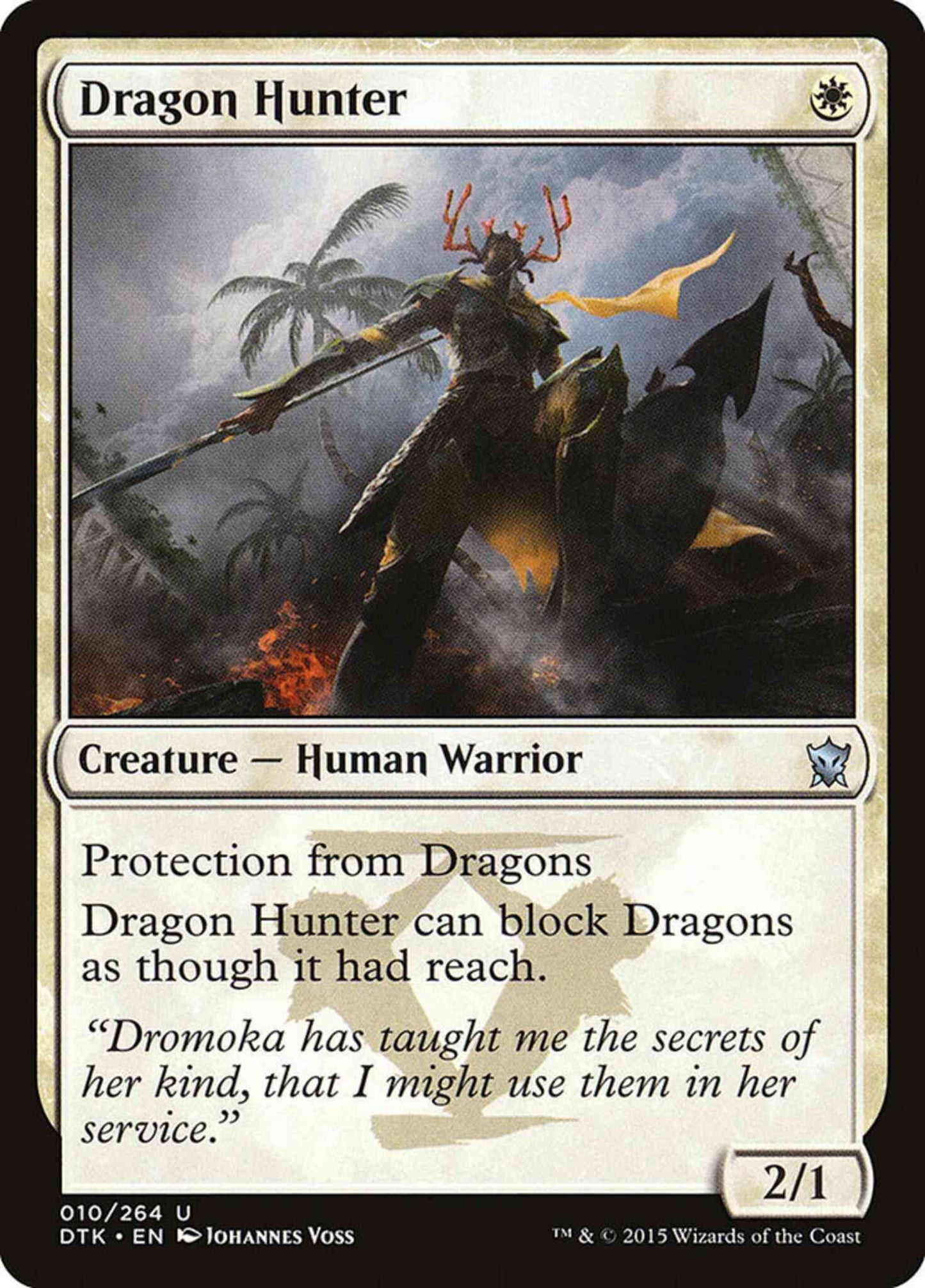Dragon Hunter [10] [Dragons Of Tarkir] [Non-Foil]
