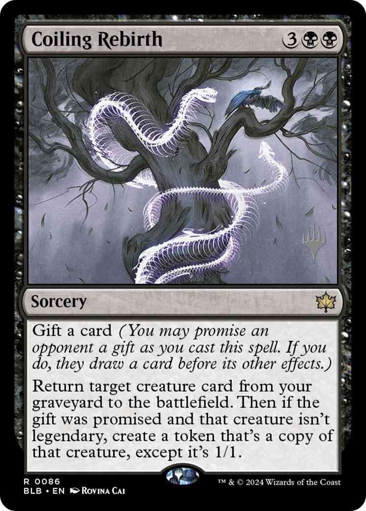 Coiling Rebirth [86p] [Promo Pack] [Bloomburrow: Promos] [Non-Foil]