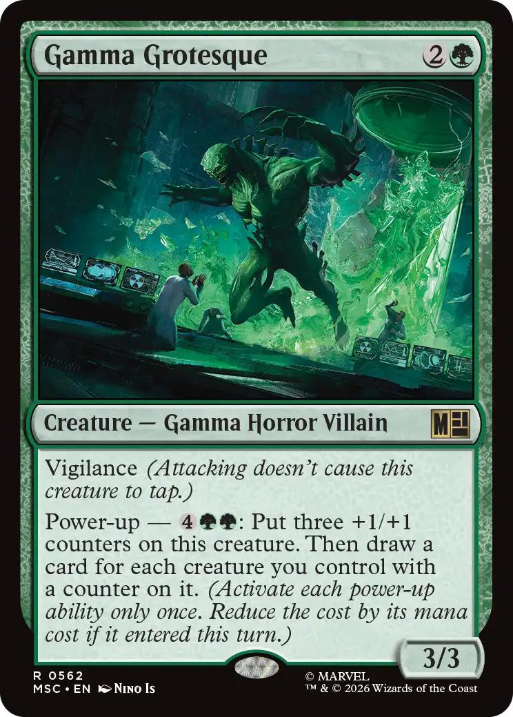 Gamma Grotesque [562] [Beginner Box] [Marvel Super Heroes: Commander] [Non-Foil]
