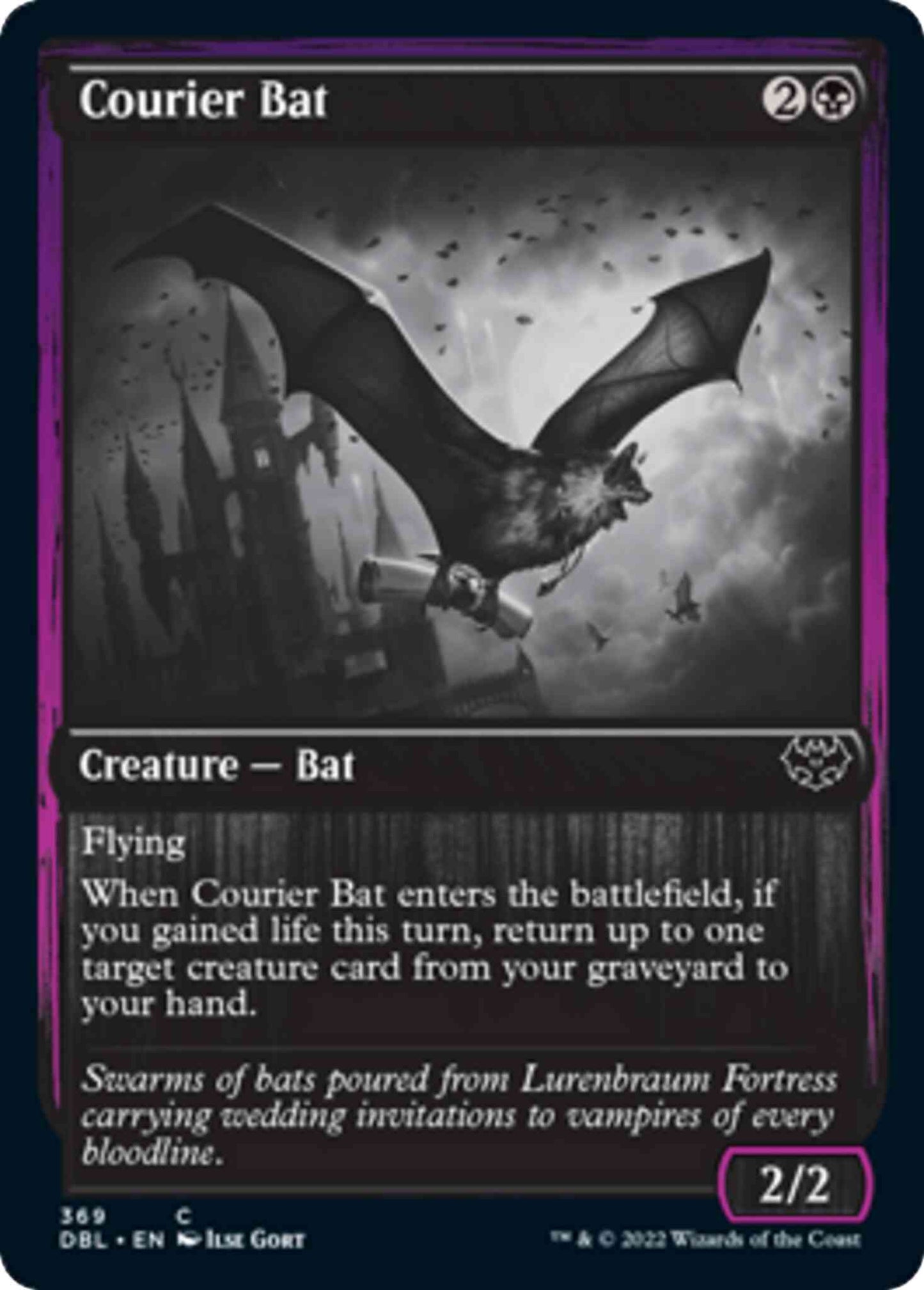 Courier Bat [369] [Innistrad: Double Feature] [Non-Foil]