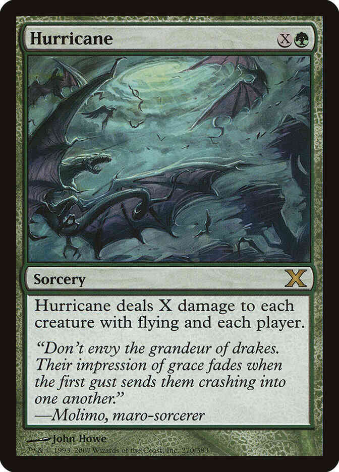 Hurricane [270] [Tenth Edition] [Non-Foil]