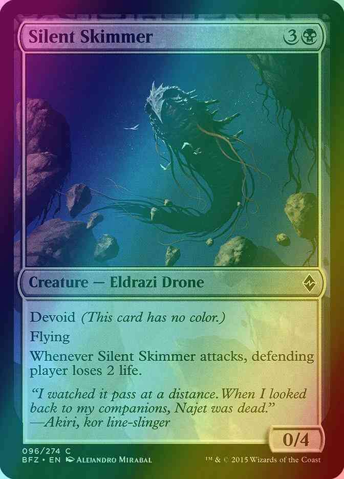 Silent Skimmer [96] [Battle for Zendikar] [Foil]
