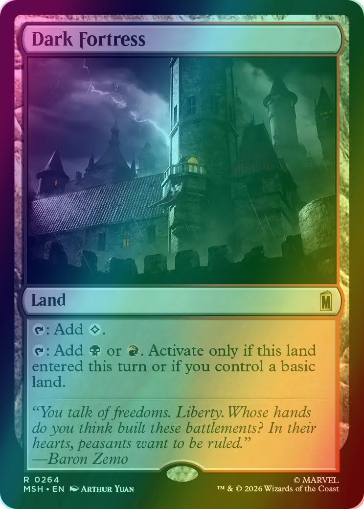 Dark Fortress [264] [Marvel Super Heroes] [Foil]