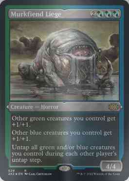 Murkfiend Liege [529] [Double Masters 2022] [Etched Foil]