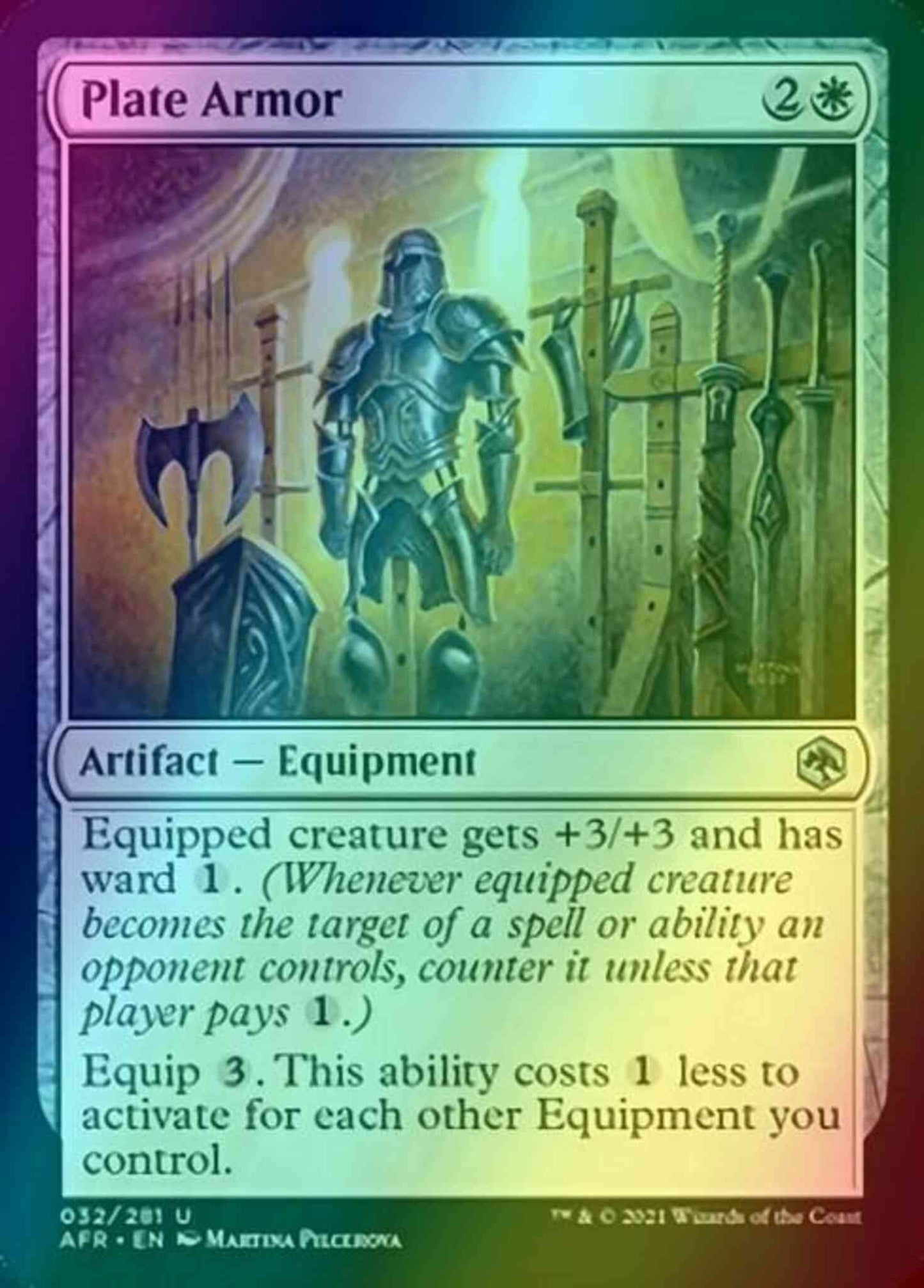 Plate Armor [32] [Adventures In The Forgotten Realms] [Foil]