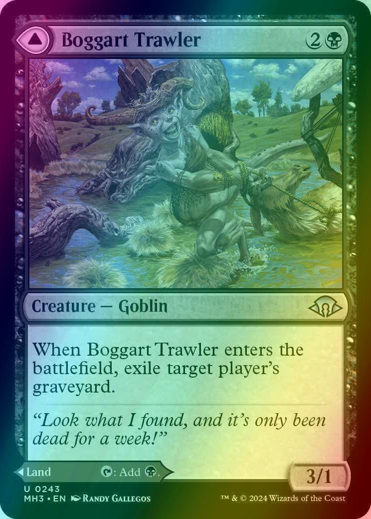 Boggart Trawler // Boggart Bog [243] [Modern Horizons 3] [Foil]
