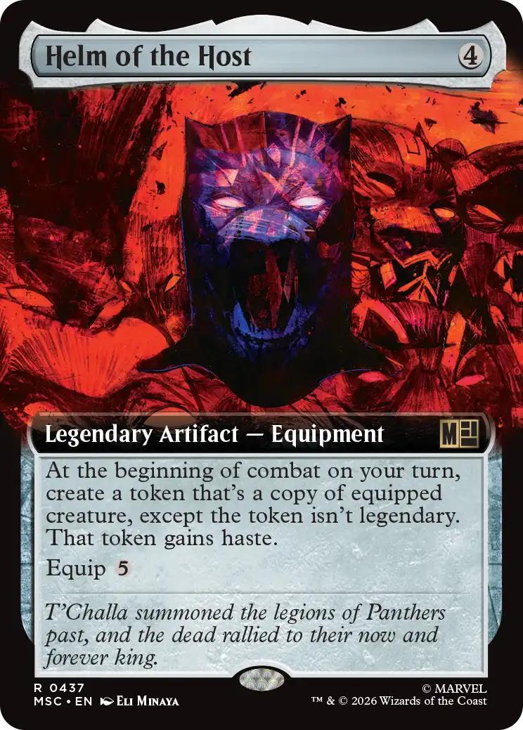 Helm of the Host [437] [Extended Art] [Marvel Super Heroes: Commander] [Non-Foil]