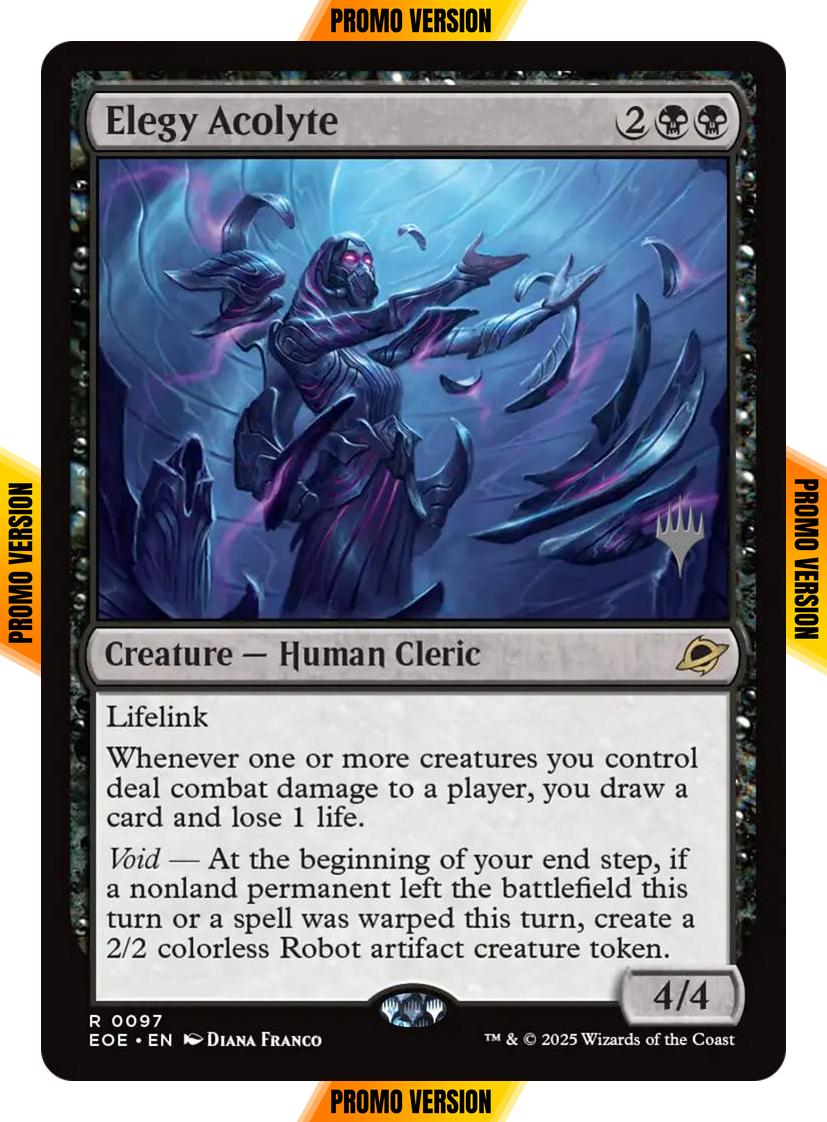 Elegy Acolyte [97p] [Promo Pack] [Edge of Eternities: Promos] [Non-Foil]