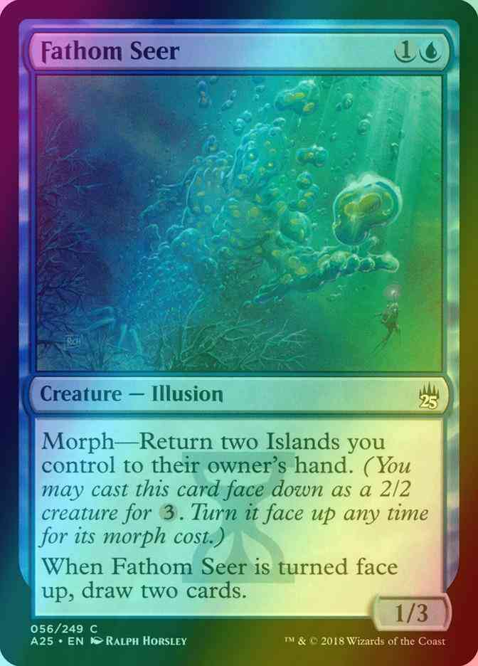 Fathom Seer [56] [Masters 25] [Foil]