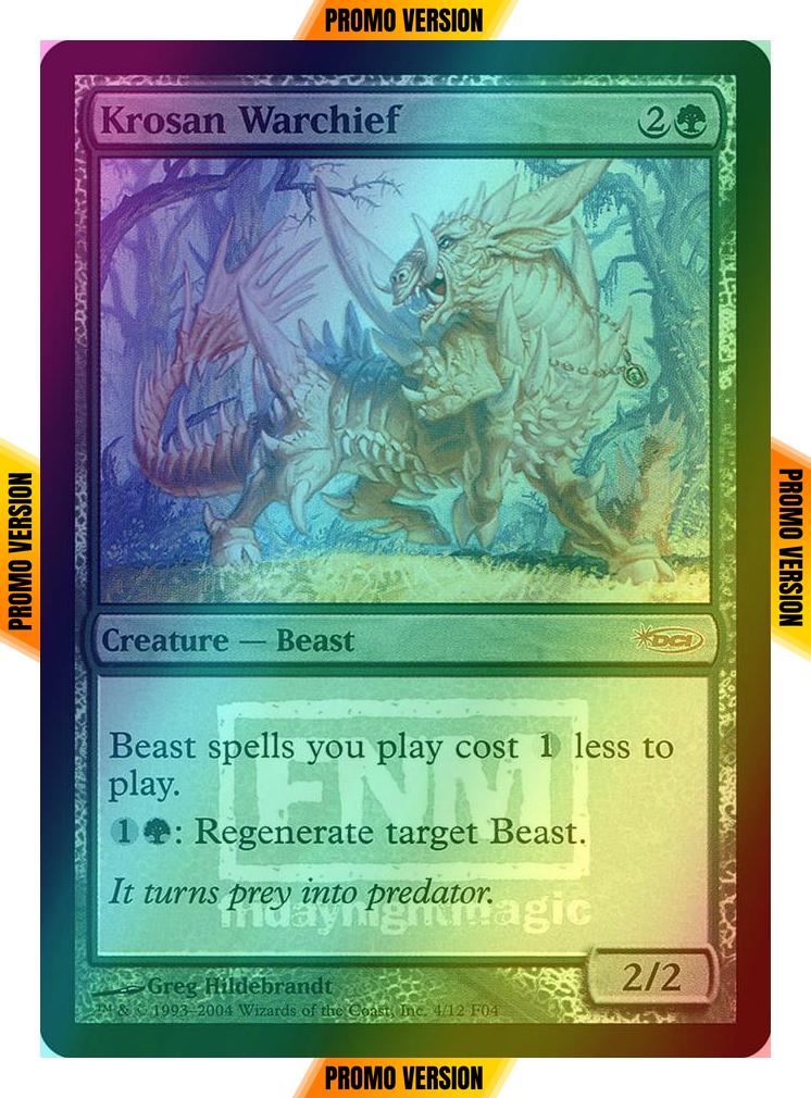 Krosan Warchief [Friday Night Magic 2004] [Foil]
