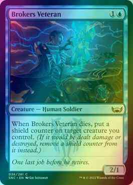 Brokers Veteran [36] [Streets of New Capenna] [Foil]