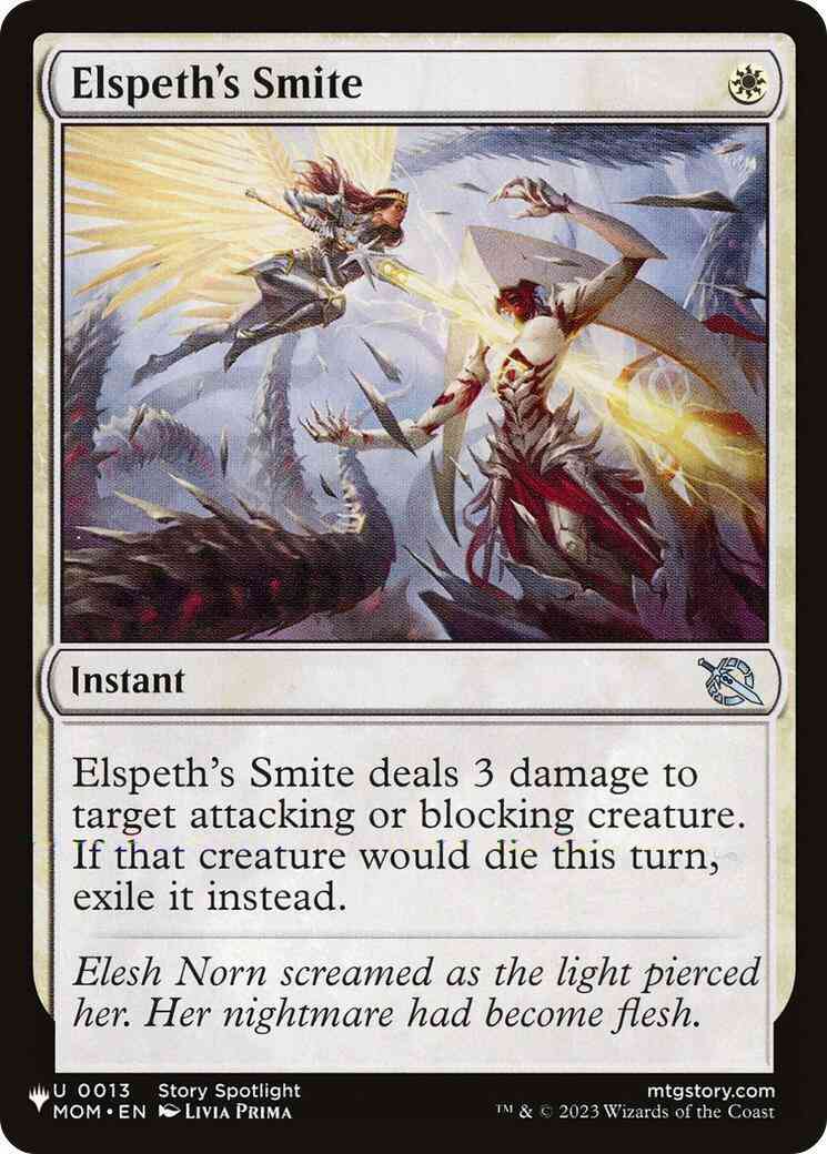 Elspeth's Smite [MOM-13] [The List] [Non-Foil]