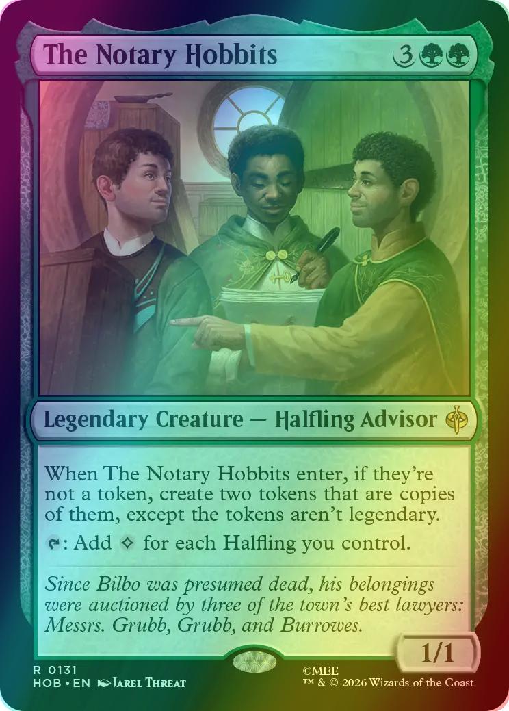 The Notary Hobbits [131] [The Hobbit] [Foil]