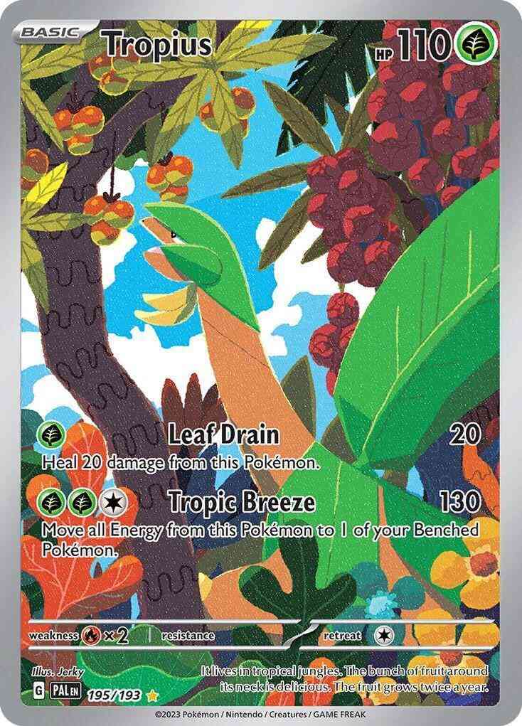 Tropius - 195/193 - Illustration Rare [sv02-195] [Ultra]