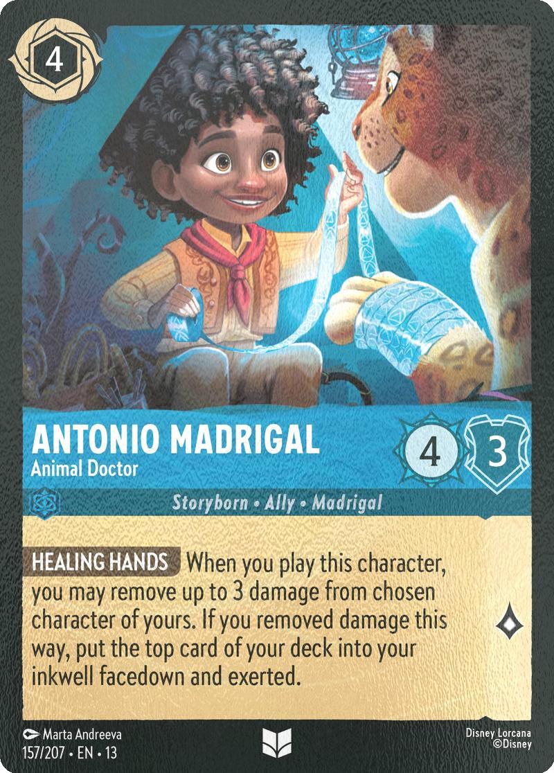 Antonio Madrigal - Animal Doctor - 157/204 [Attack of the Vine!] [Cold Foil]