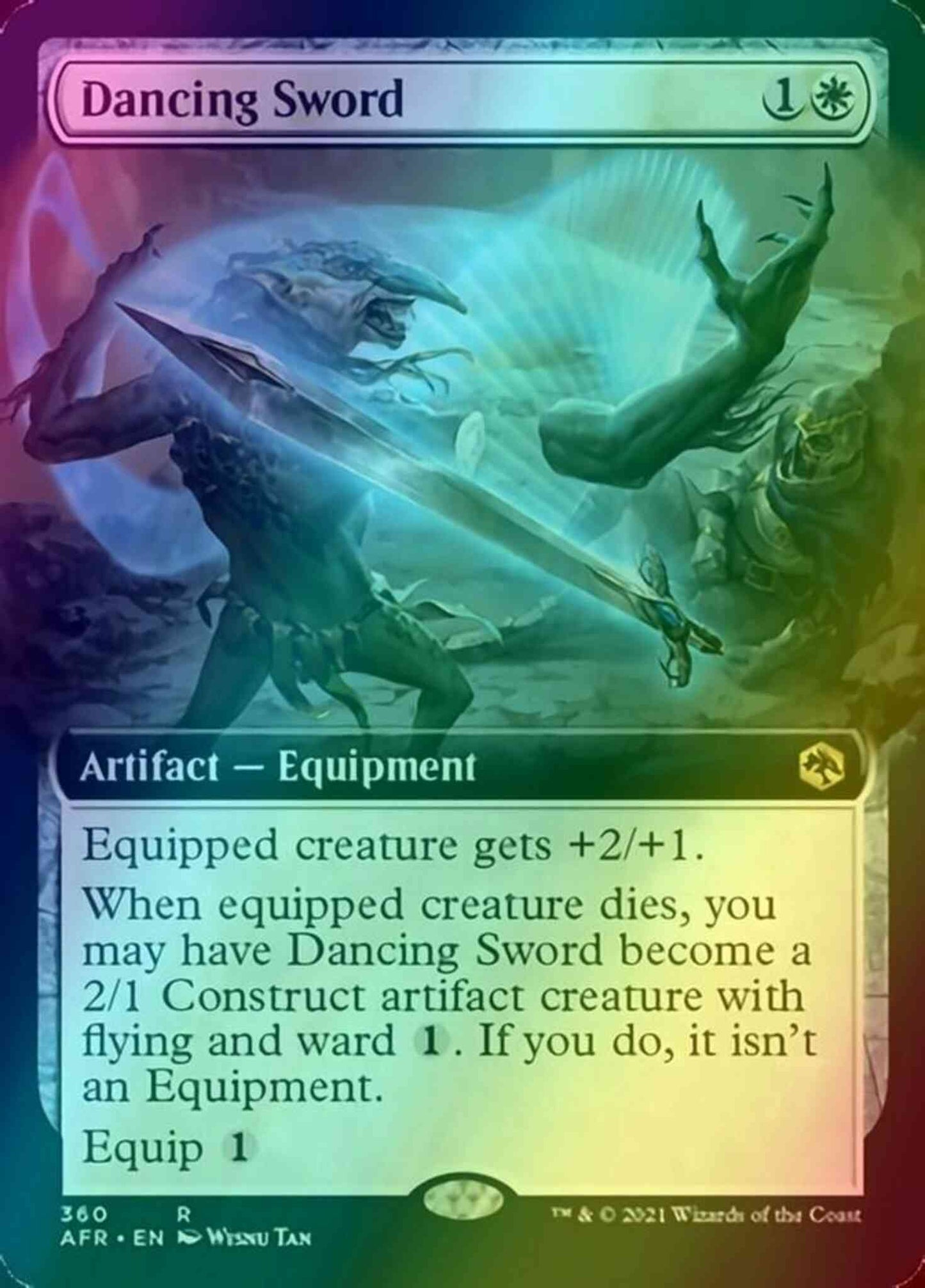 Dancing Sword [360] [Extended Art] [Adventures in the Forgotten Realms] [Foil]