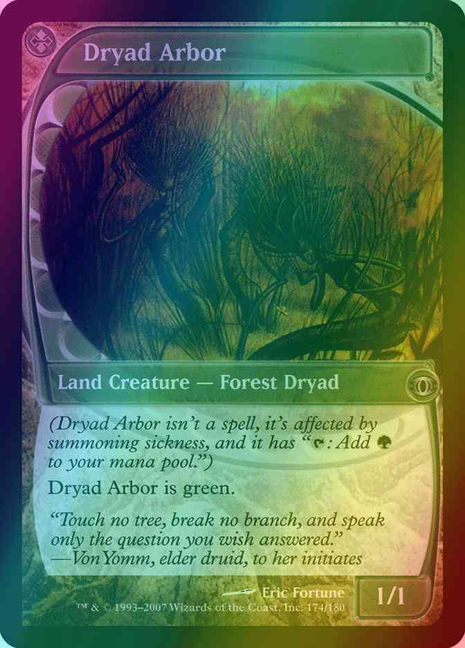 Dryad Arbor [174] [Future Sight] [Foil]