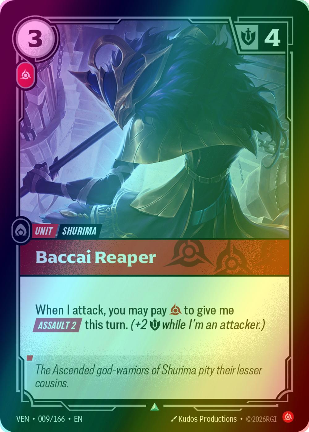 Baccai Reaper - 009/166 [Vendetta] [Foil]